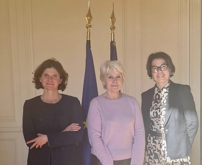 Isabelle Rome avec Hélène Bernicot et Anne Le Goff