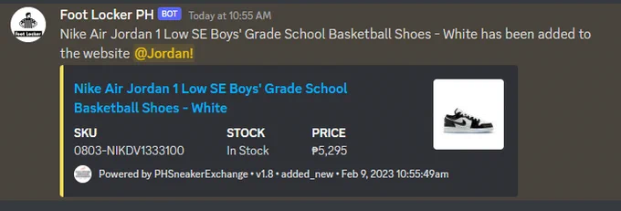 Foot Locker PH Monitor