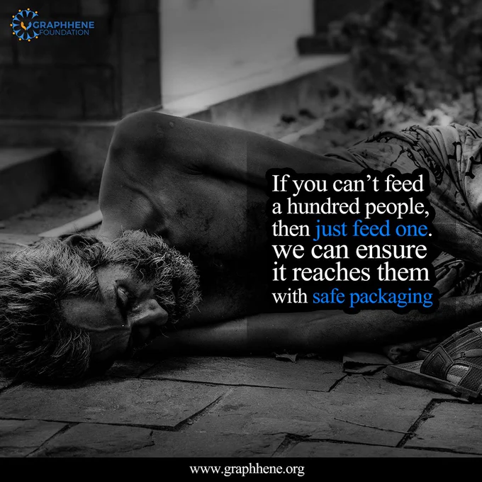 If rich people control their greed Then no one will be left in need With sufficient resources, hunger can be solved indeed Only together we can remove hunger by providing the hungry feed.

Learn more:
https://graphhene.org/

Follow Us:

Instagram:
https://lnkd.in/dmtHg-cX

LinkedIn:
https://lnkd.in/dBFYJumN

Twitter: https://lnkd.in/dJ3wTJUA

#GraphheneFoundation #donate #donatenow #donation #donatetoday #donatelife #donatefood #donations #donationsneeded #donationsappreciated #charity #charityfundraiser #charityevent #charitywork #charitychallenge #fundraiser #fundraising #fundraiserevent #ngo #ngoindia #poorkids #humanity #humanityfirst #humanitychallenge #humanities #volunteer #volunteering #volunteerwork #helpingothers
