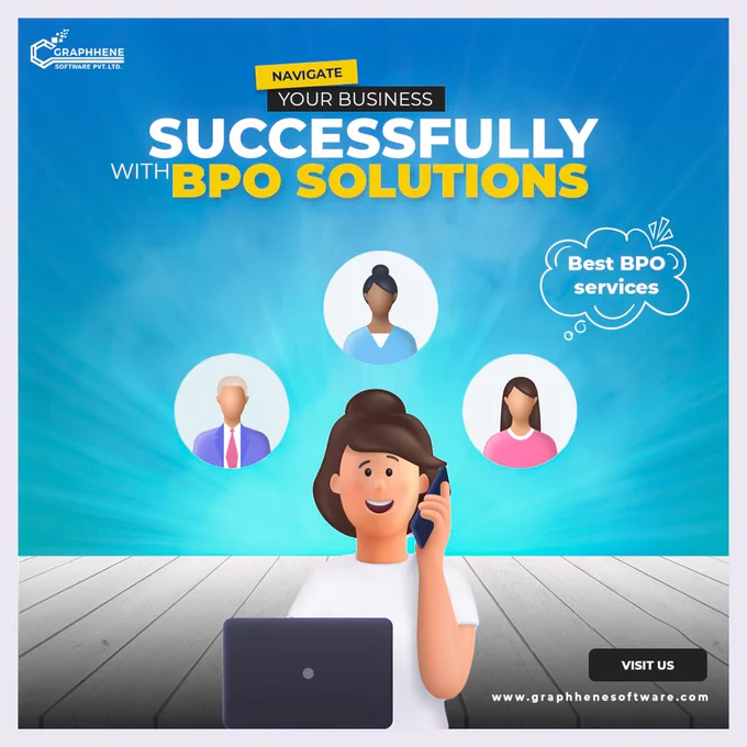 With advanced BPO solutions, you can transform your customer experience in no time. Choose the best BPO solutions now.

𝗩𝗶𝘀𝗶𝘁 𝗨𝘀: https://lnkd.in/efWSWaSn
Follow us
Instagram: https://lnkd.in/dmtHg-cX
LinkedIn: https://lnkd.in/dBsE8r59
Twitter: https://lnkd.in/dPh_szce
Facebook: https://lnkd.in/dnHkfPXp

#GraphheneSoftware #bpo #outsourcing #serviceprovider #callcenter #helpdesk #itservices #emails #bpo #callcenterlife #telemarketing #humanresources #outsourcing #inbound #inboundcallcenter #services #bpm #kpo #callcenterjobs #sales #outbound #callcenters #callcenterservices