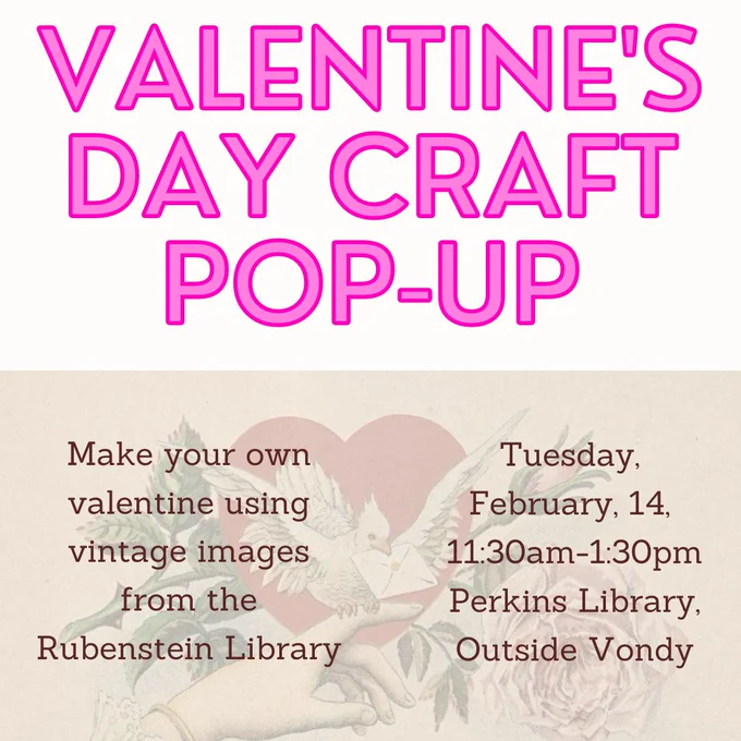 Graphic for Valentine's Day Craft Pop-Up