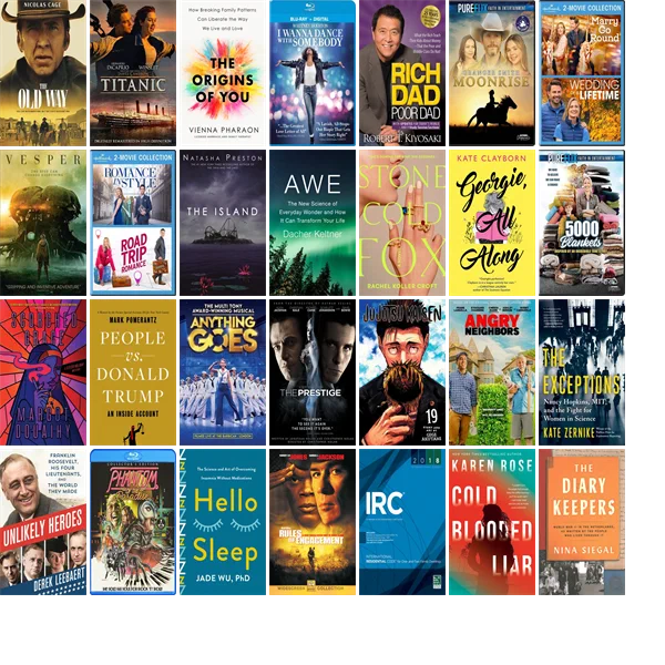 See what's new from your library
