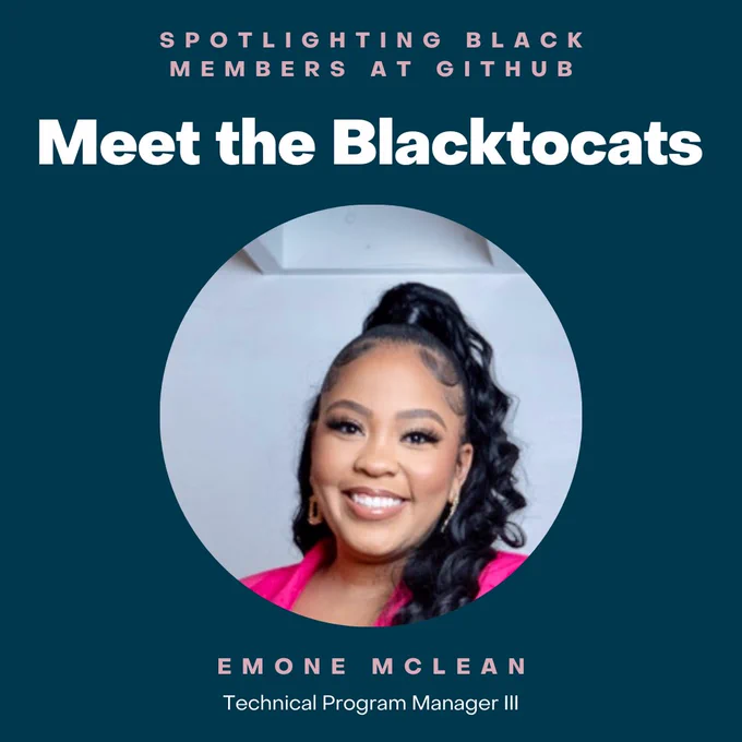 Emone McLean - Technical Program Manager III - Black woman with ponytail and pink shirt