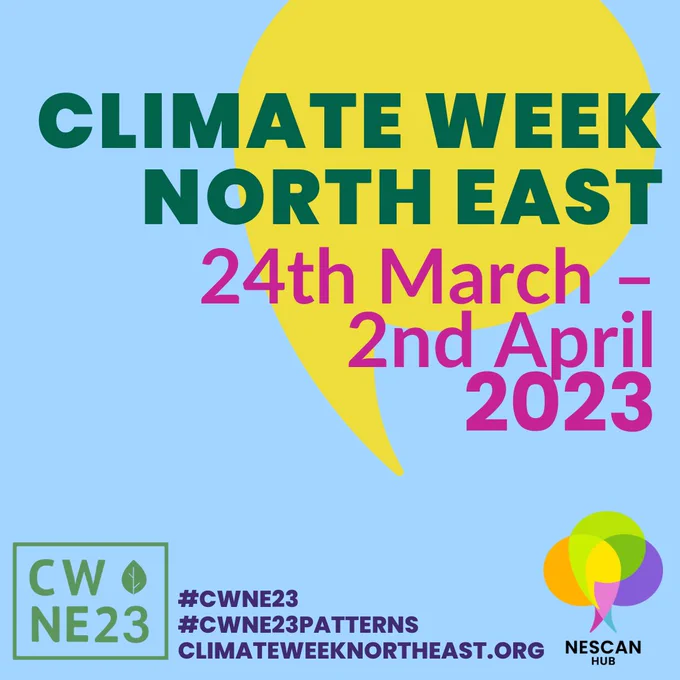 Climate Week North East - 24 March - 2 April 2023