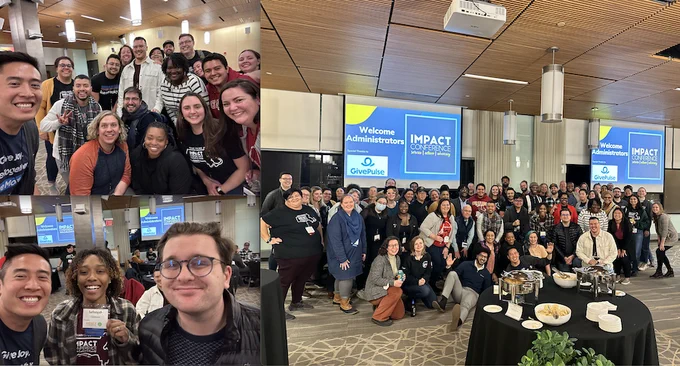 A ton of selfies with many of the organizers and administrators making a positive change in their communities. 