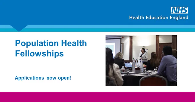 Population Health Fellowships

Applications now open! 
