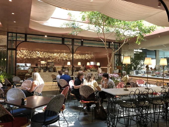 Hyde Park Corner Mall in Johannesburg, South Africa.