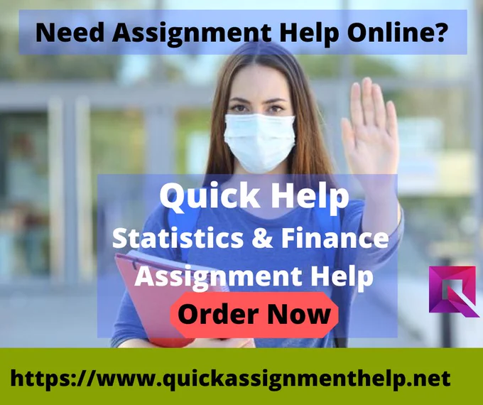 Quick Assignment Help offers Statistics & Finance assignment help by expert  tutors. Grabs offer now..
