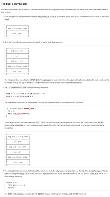 Screenshot of the linked comment, much too long for Twitter alt text.