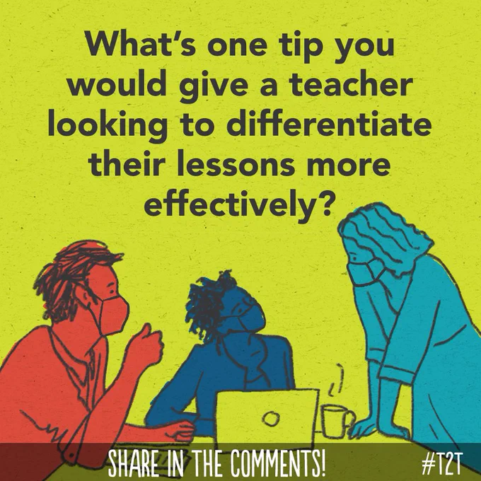 What's one tip you would give a teacher looking to differentiate their lessons more effectively?