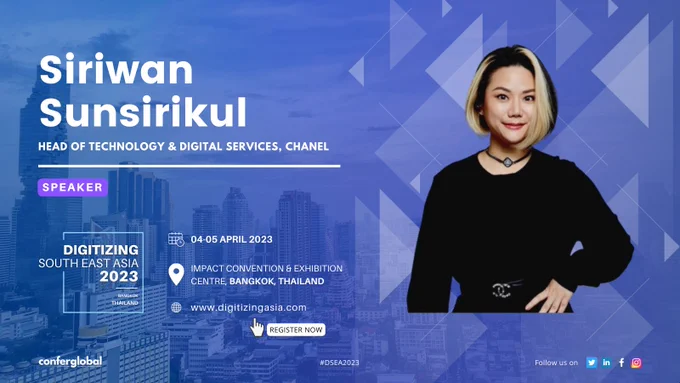 Siriwan Sunsirikul Speaking at the Digitizing South East Asia 2023