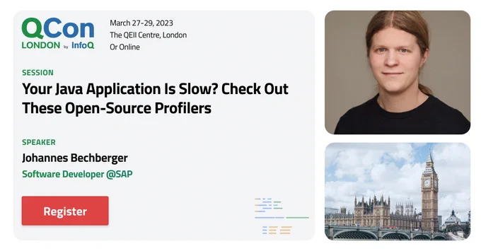 Session info slide for my talk at QCon