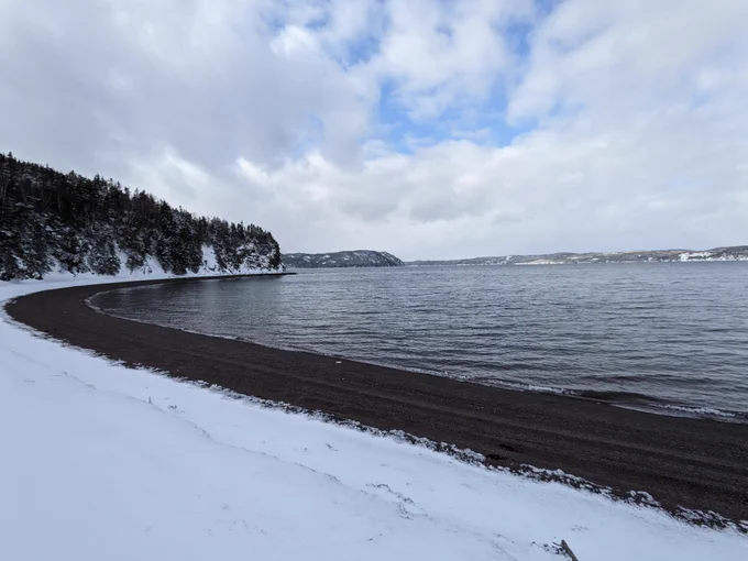 Beach in Britannia.
