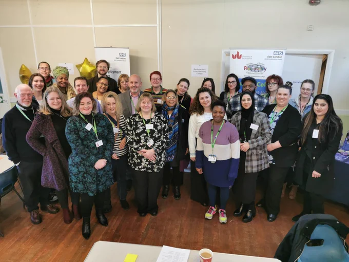 Attendees at the Dunstable mental health event