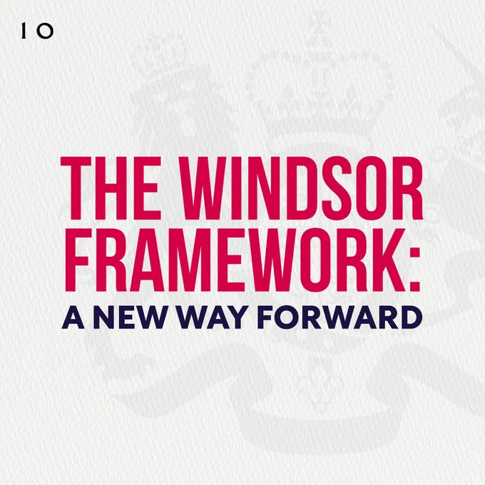 The Windsor Framework: A new way forward 