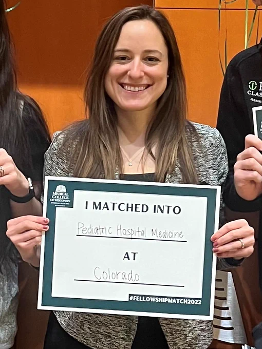Dr. McIntosh graduated from the University of Michigan Medical School, completed her Medicine-Pediatrics Residency at the Medical College of Wisconsin (MCW) in 2022, and is currently serving as Chief Resident for the Med-Peds Residency program at MCW.  