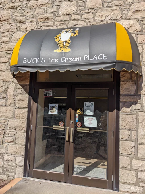 Outside of Buck's