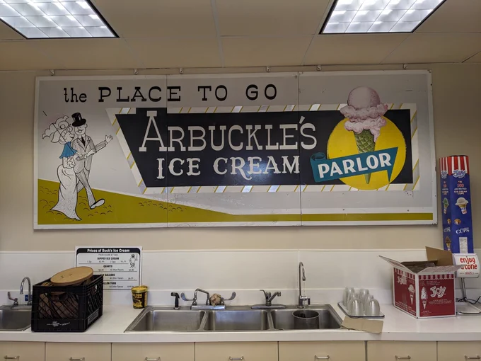 Vintage sign