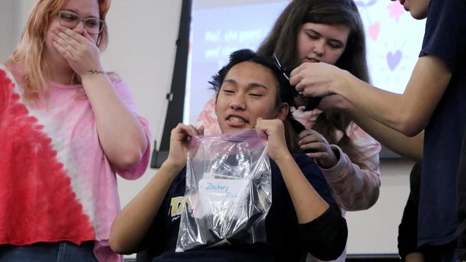Gaston Early College High School "Cuts for Kindness"