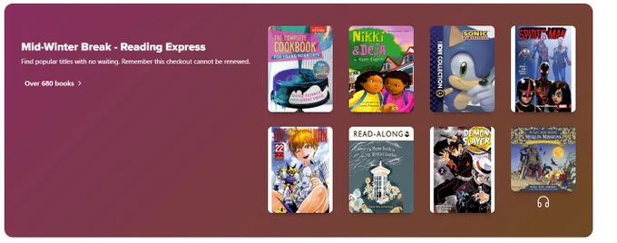 Midwinter Break Reading Express Collection