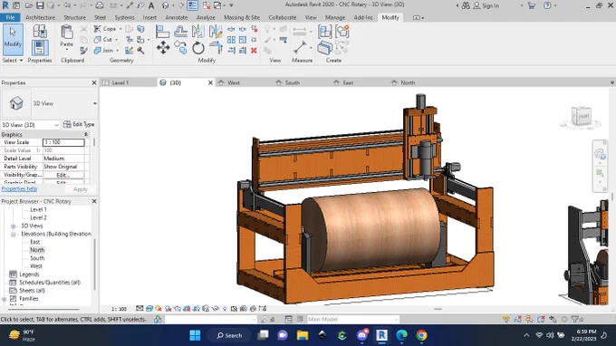 Along the line a project came up that needed me to work on pieces close to 600mm diameter and also an added axis, making it a 4 axis machine. Serious safety concern when spinning such a big work piece, so no spinhead in this particular build, just a real rotary axis.