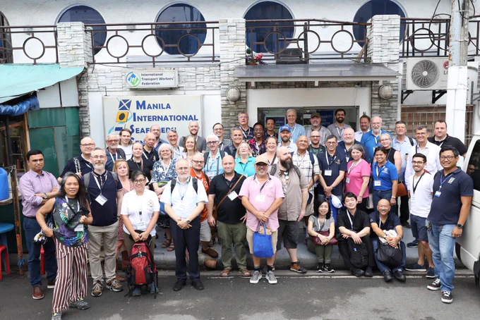 Stella Maris Scalabrinian Network-SMSN present at the International Christian Maritime Association Ahoy training course in the #Philippines from Feb 19-24/2023 #AHOY #ICMA #SMSNETW #trainingcourses #noshippingnoshopping