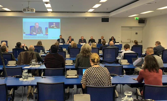View of panellists from the audience