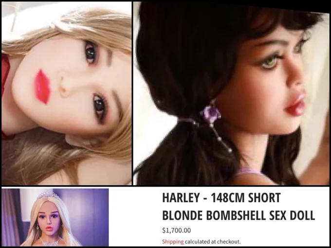 The @etsy seller offers a bigger range of sex dolls modelled on teen girls on its website.