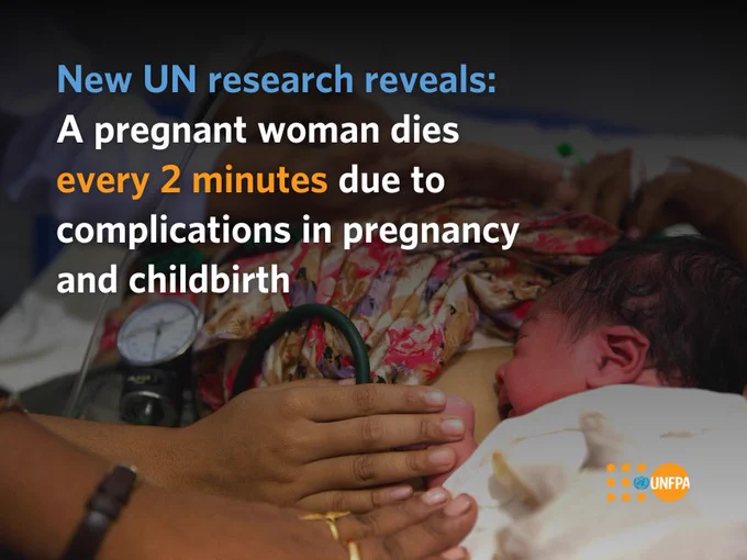 New UN research reveals: A pregnant woman dies every 2 minutes due to complications in pregnancy and childbirth