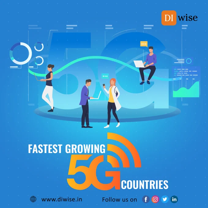 The world is rapidly moving towards the next generation of wireless technology, the fifth- generation network known as 5G. The technology is expected to be a game-changer, ushering in new and innovative services across different sectors. 5G offers faster internet speeds, lower latency, and enhanced connectivity, among other benefits. As we move closer to deploying 5G networks, let's look at its status and India's standing worldwide.

#Diwise #technology #india #network #china #5g #telecom #telecommunications
#growth #Data #development