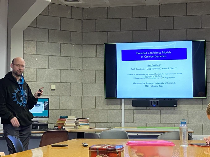 Photo credit Dr Doireann O'Kiely, MACSI