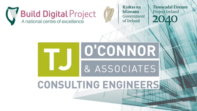 A graphic of the TJ O'Connor & Associates logo below the logo for the Build Digital Project