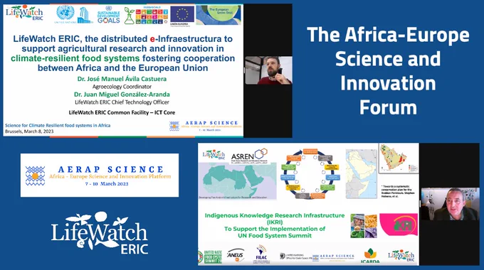 The Africa-Europe Science and Innovation Forum - AERAP SCIENCE - LIFEWATCH ERIC