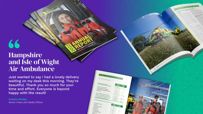 Finding graphical ways to breakdown, highlight and present key statistics in an easy to digest way is harder than you might realise. We think The Graphic Design house has done a cracking job here, aided by Tim Wallace's exceptional photography and the charity's superb story telling.