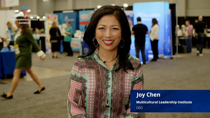Joy Chen of the Multicultural Leadership Institute talks to WorkingNation Overheard.