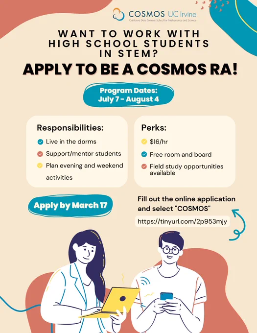 COSMOS RA flyer
