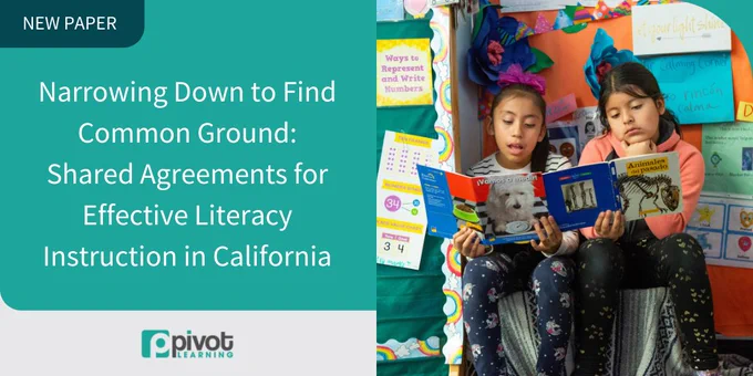 Shared Agreements for Effective Literacy Instruction in California
