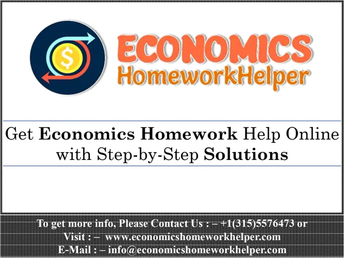 Economics Homework Solution
