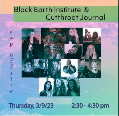 Black Earth Insitute & Cutthroat Journal, photo collage of readers.
