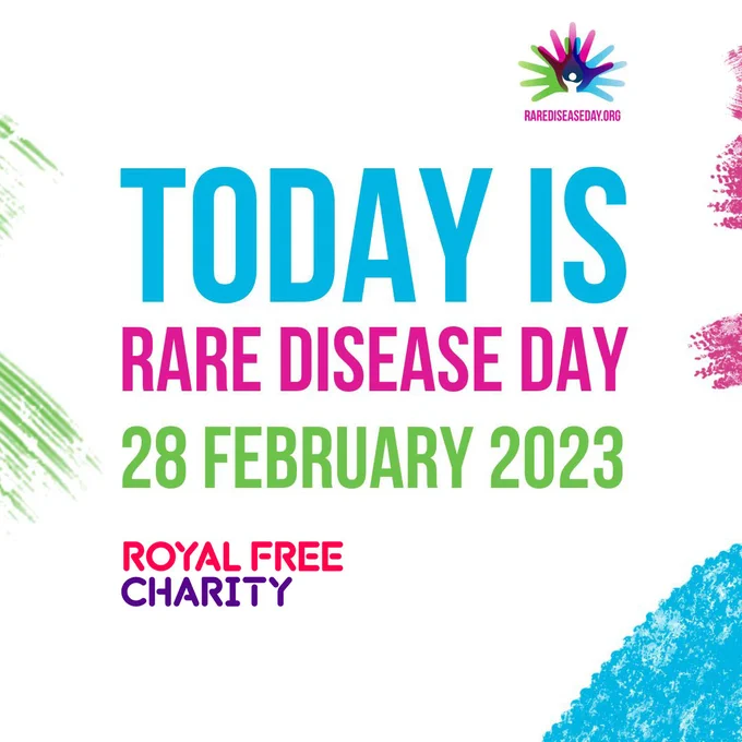 Today is Rare Disease Day  - 28 February 2023