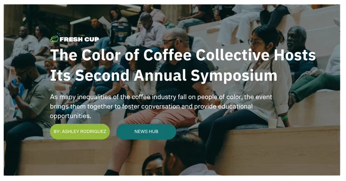 the color of coffee, black people in coffee, baristas