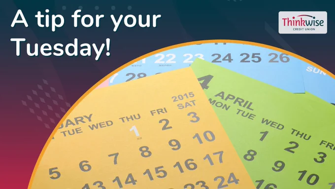 This Tip Tuesday, we’re focused on supporting your goals. We encourage you to get a calendar - digital or old school paper- and start keeping track of your commitments! Organize your time and organize your life.