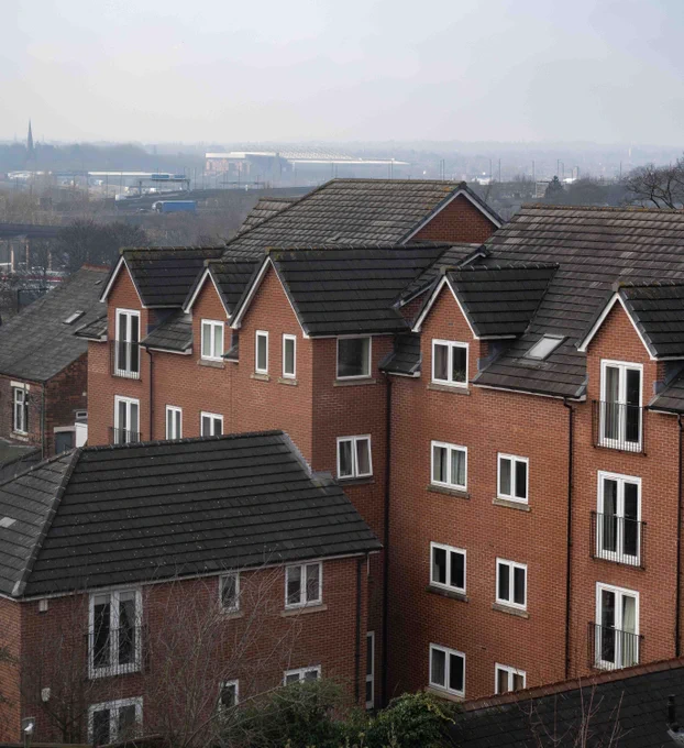 The view of Villa Park (better on a clear day!)