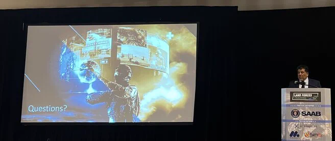 Dr. Johnny Garcia Land Forces presentation.