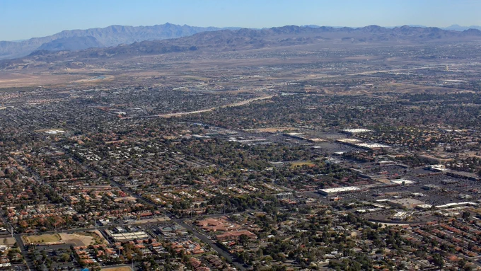 Urban Sprawl in Nevada. Image Credit: Alan Cressler