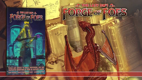 Front and back cover for the Forge of Foes