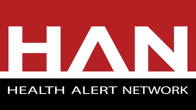 Text says HAN Health Alert Network