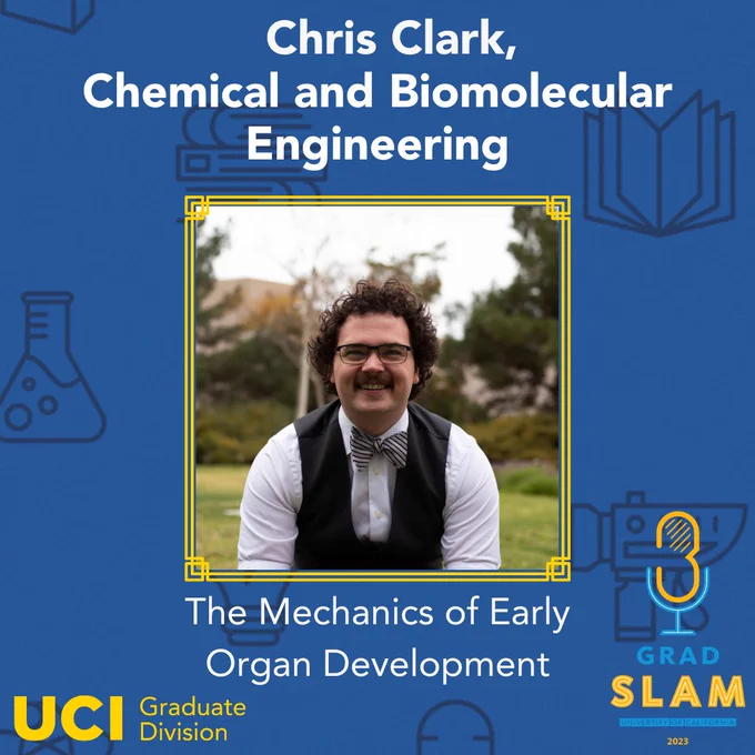 Chris Clark,
Chemical and Biomolecular Engineering,
The Mechanics of Early Organ Development