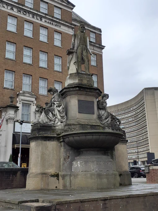 John Thomas, memorial to Joseph Sturge, 1862