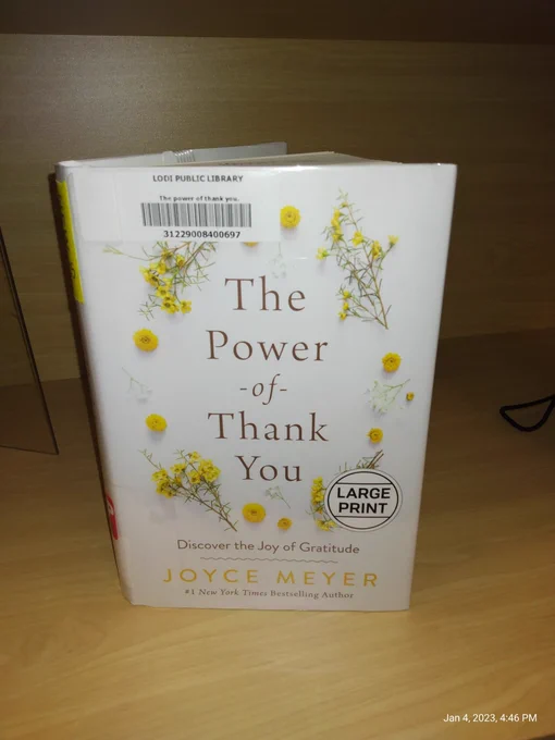The POWER of THANK YOU...(Book)